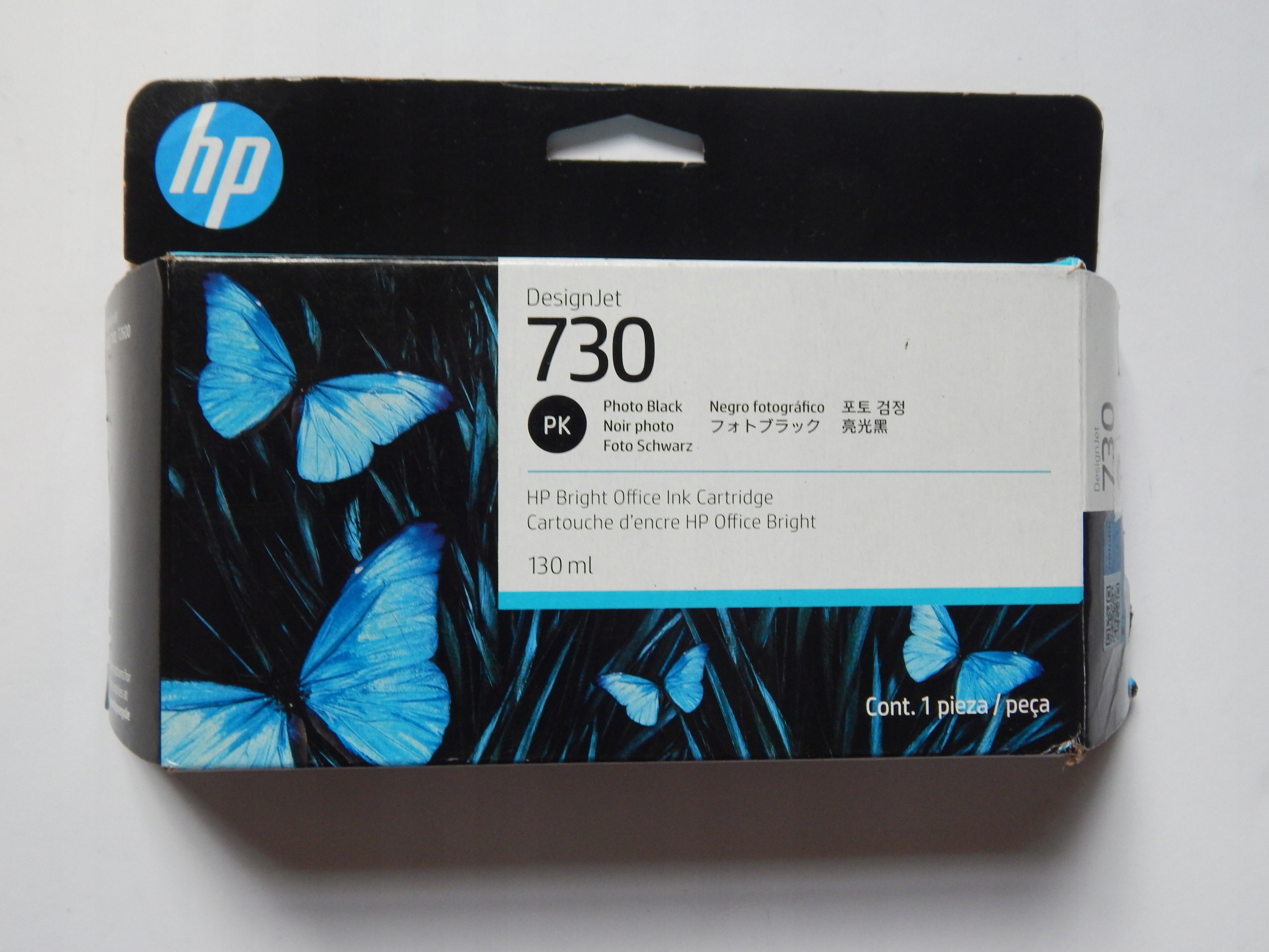 Tusz Hp 727 B3P23A čierny (photo black) 130 ml