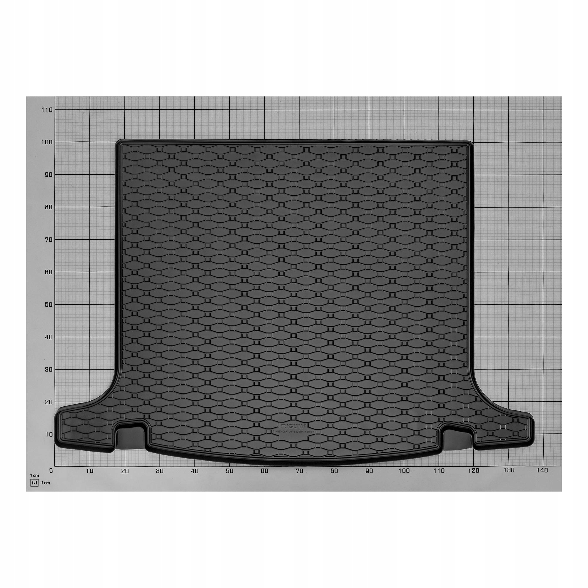 Zestaw dywaników do Mercedes CLA Shooting Breake Sedan od 2020 Materiał guma