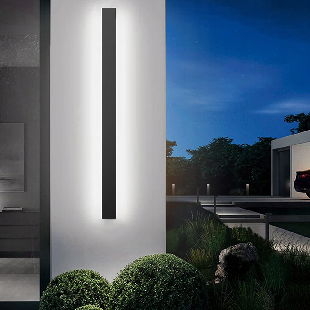 Moderní Nástěnná Led Lampa Nástěnná Svítidlo Vnitřní Dlouhé 80 CM Vodoodp