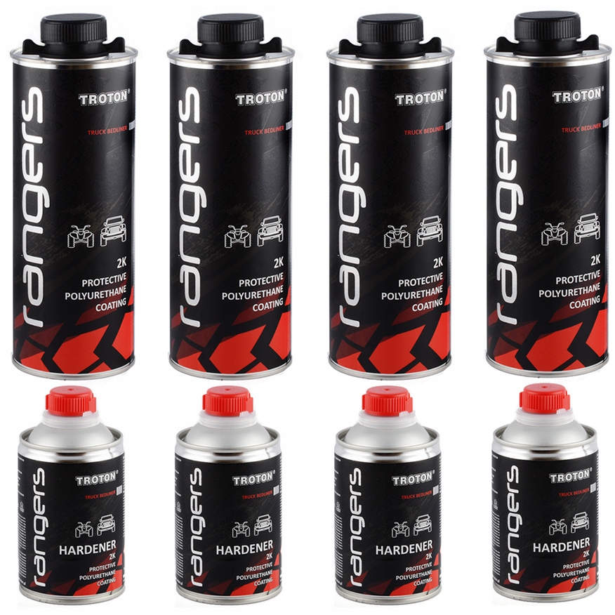 Troton Rangers 2K polyuretánová vrstva Čierna