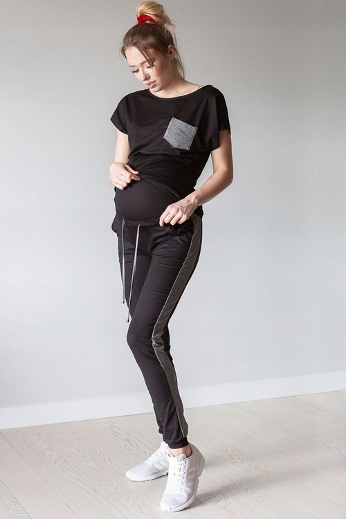 Miracle 504 tepláková souprava, pohodlná, černá barva