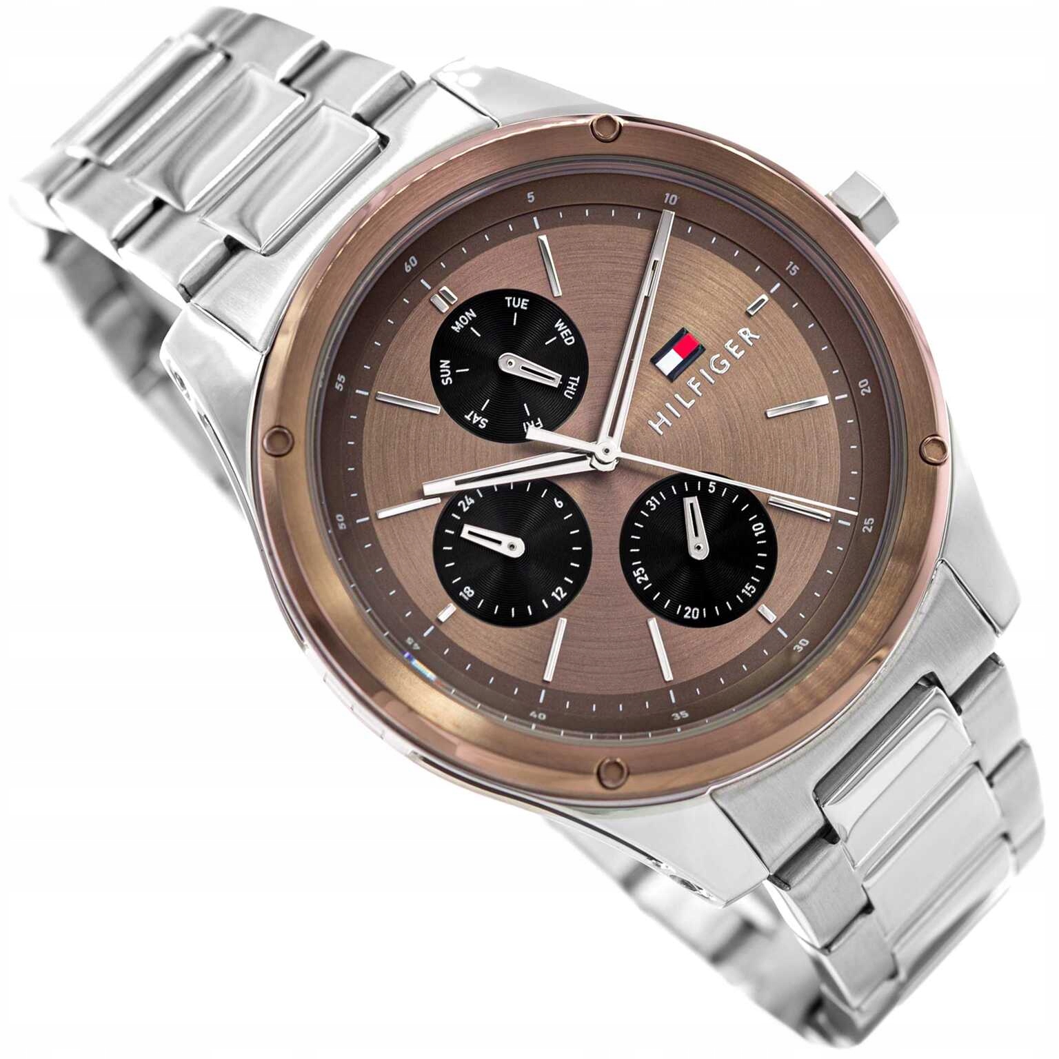 Pánské Hodinky Tommy Hilfiger 1710533, Stříbrné, Elegantní, S Datumovkou