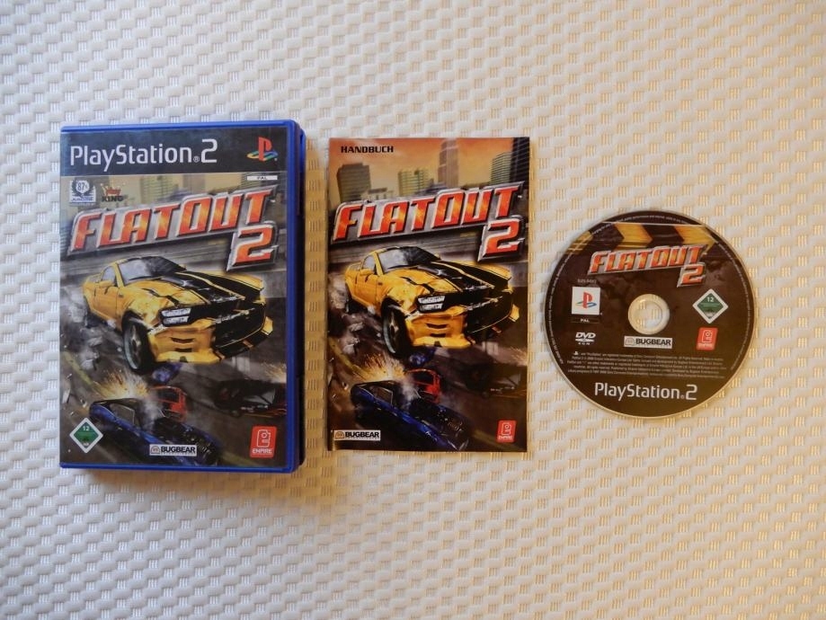 Flatout 2 na konsolę Playstation 2 PS2 #1571