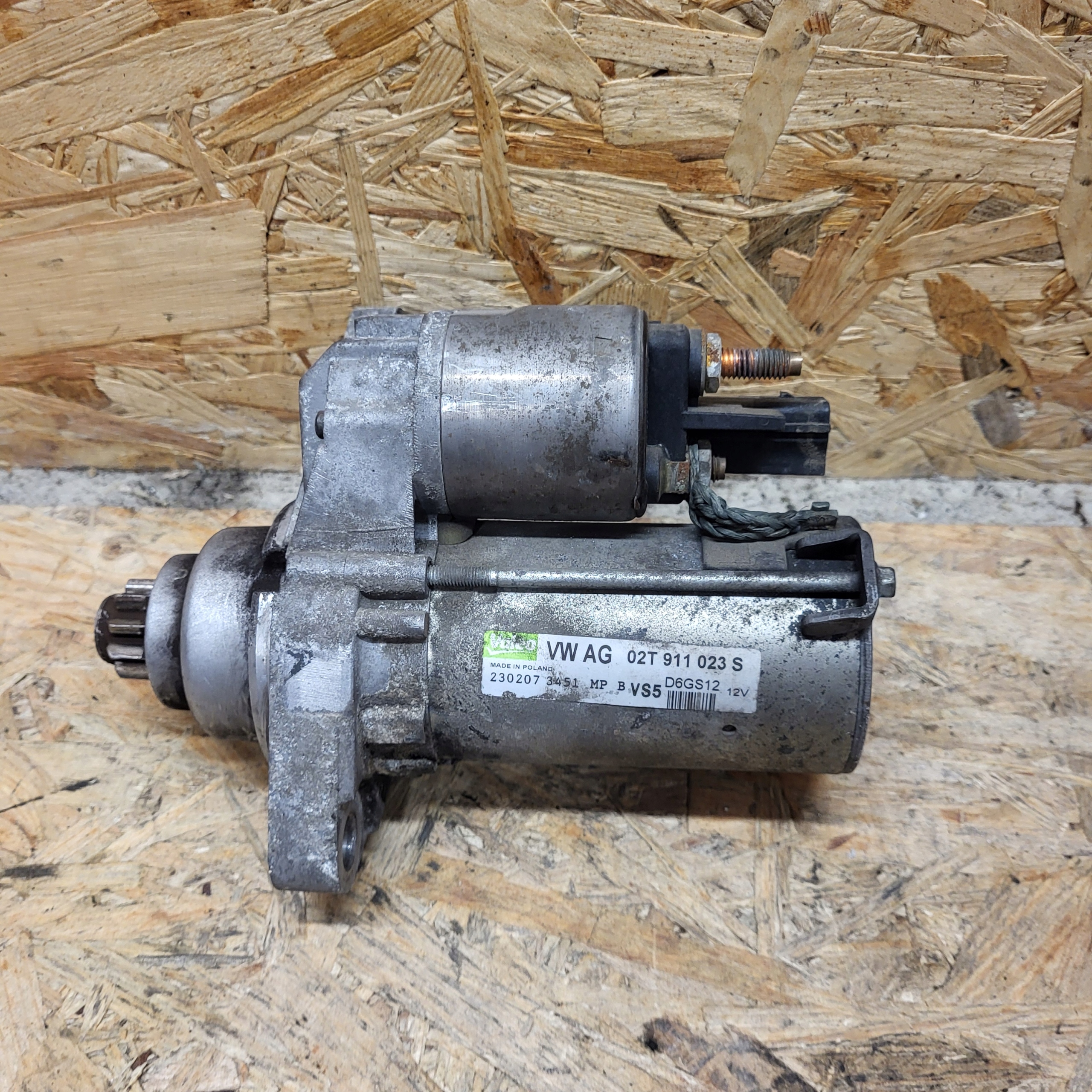 VW SKODA SEAT 1.2 1.4 1.6 starter 02T911023S