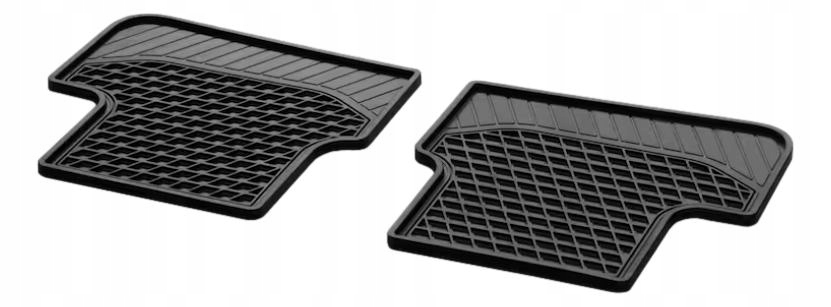 Mercedes S-klasa W222 gumové zadné rohože, komplet Oe