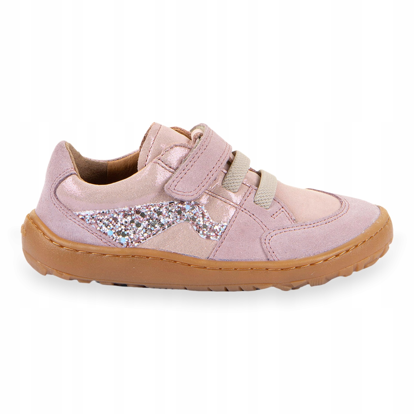 Buty barefoot sneakersy dziecięce Froddo River Pink Shine na rzepy 26
