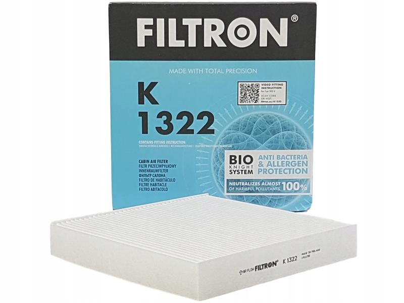 

Filtron Filtr Kabinowy K1322 Fiat Panda III Lancia