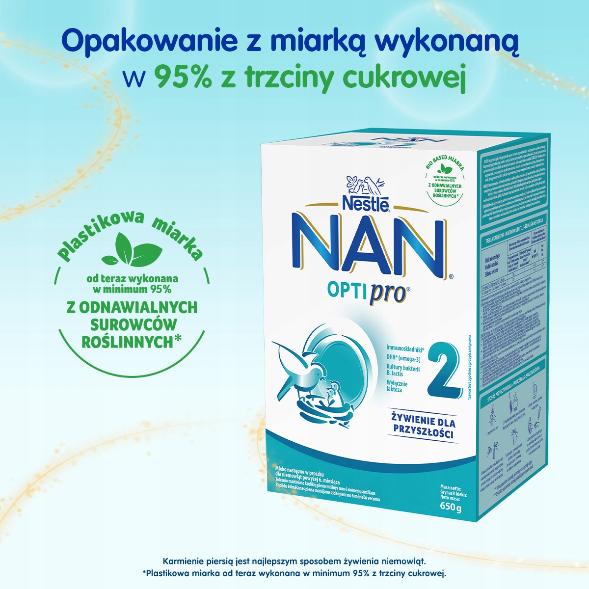 NESTLE NAN OPTIPRO 2 mleko następne 650g Marka Nestle