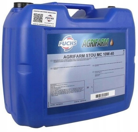 OLEJ FUCHS AGRIFARM STOU MC 10W40 SILNIKOWO PRZEKŁADNIOWO HYDRAULICZNY