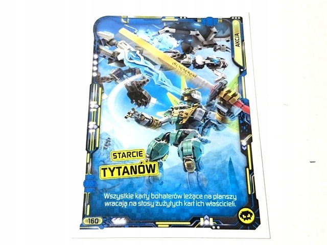 Karta Lego Ninjago Seria 5 Starcie Tytanów Nr 160
