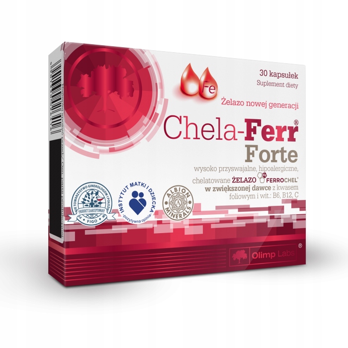 Chela-Ferr FORTE kapsułki 30 szt. żelazo Olimp Laboratories
