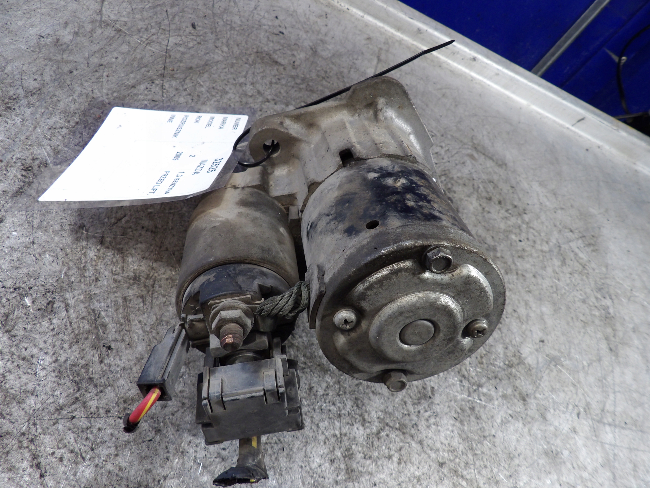Mazda 2 starter M000T32771 ZJ38