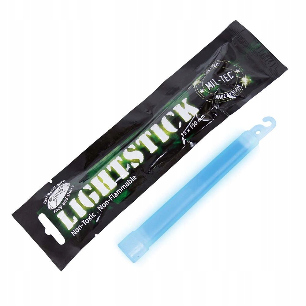 Mil-Tec Lightstick Światło Chemiczne 15 cm Niebieski