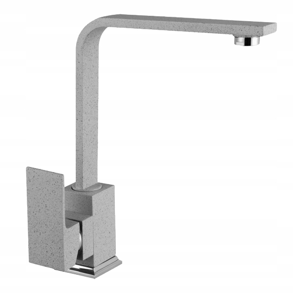 Kuchyňská baterie šedá granitová dřezová