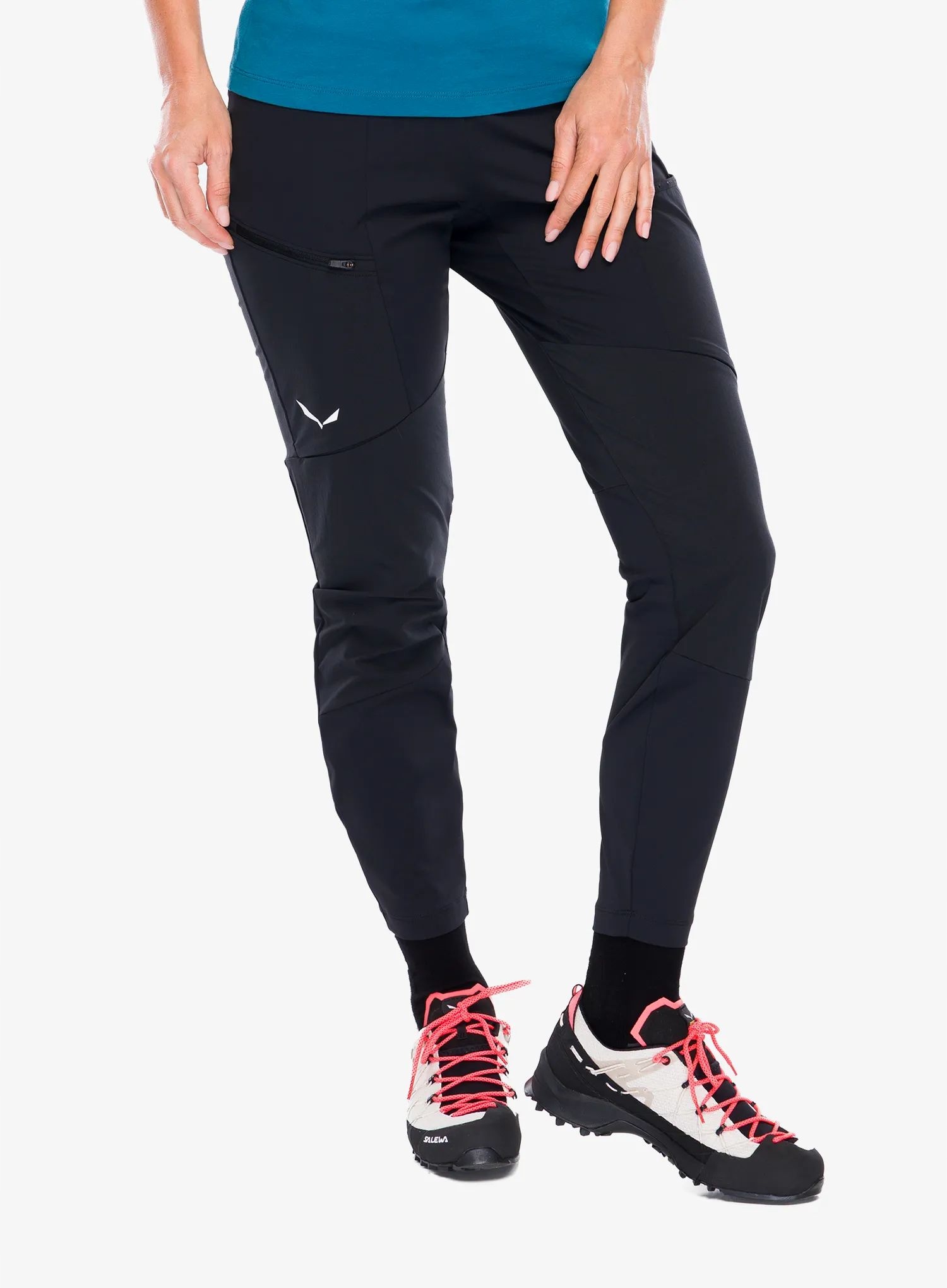 Dámské lezecké kalhoty Salewa Puez Dry Responsive černá 40 (L)