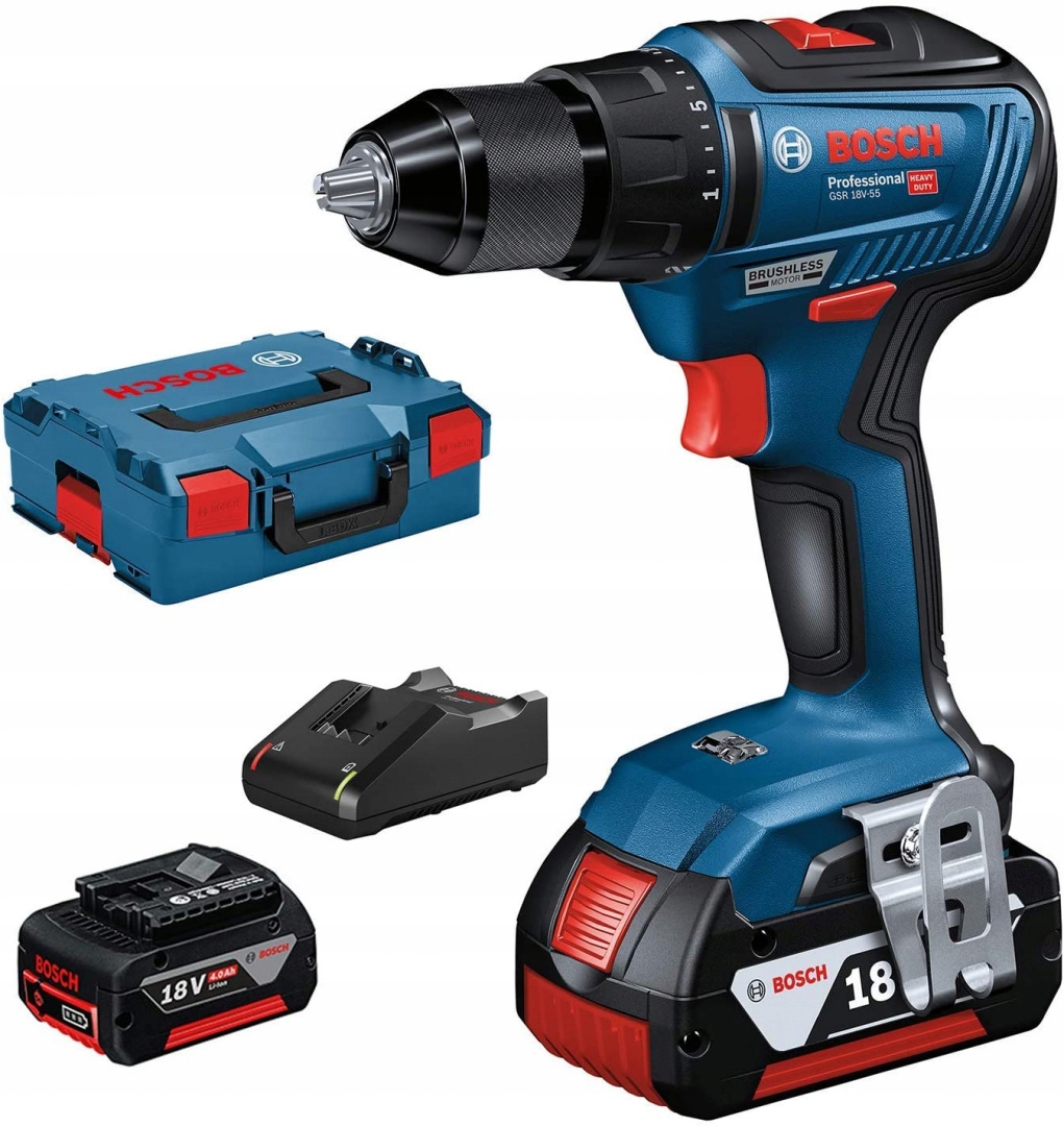 Wiertarko-wkrętarka Bosch Professional Gsr 18V-21