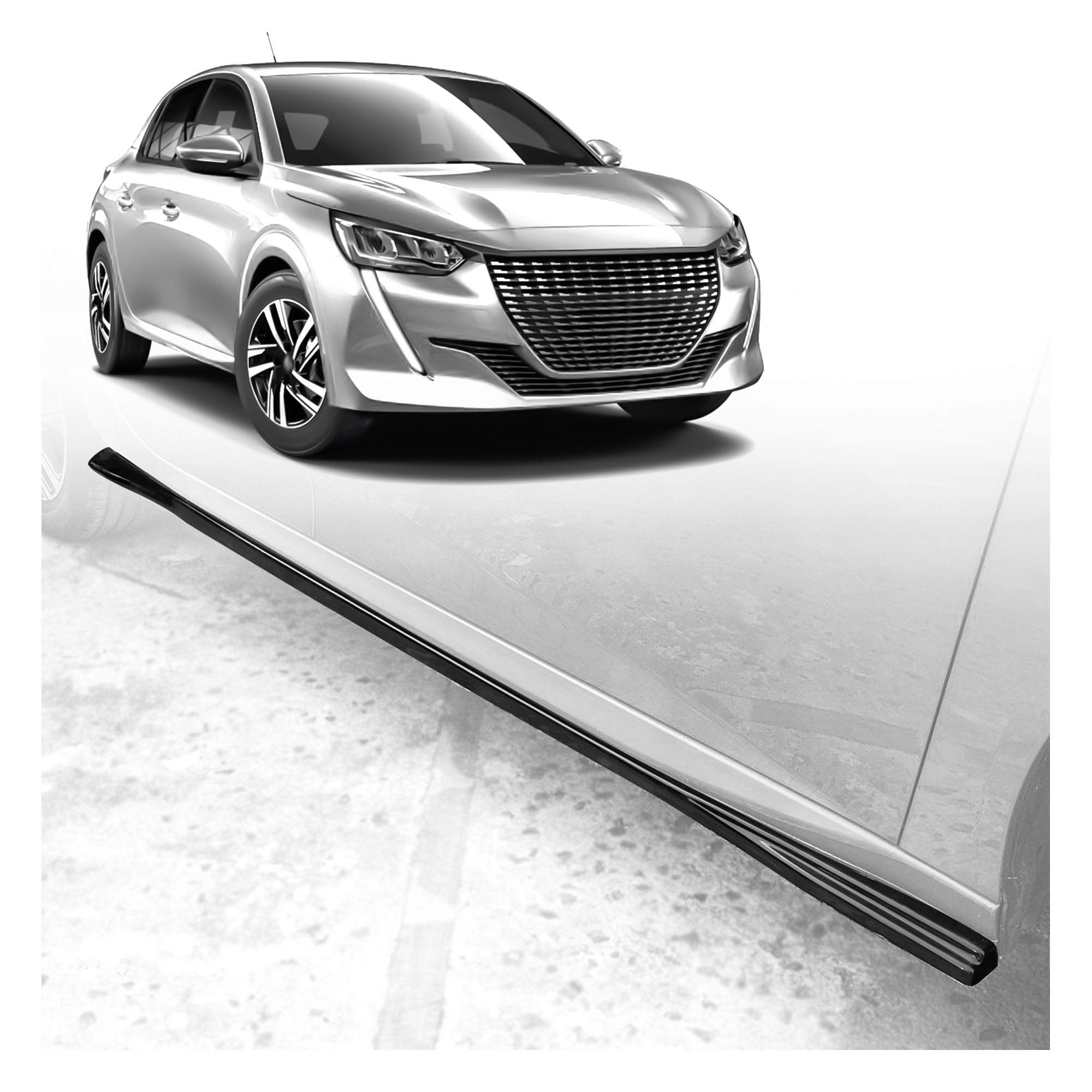 Kryty prahů pro Peugeot 208 II 2019- Hatchback