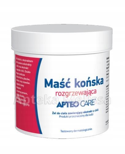 

Apteo Care Maść końska rozgrzewająca 250 ml