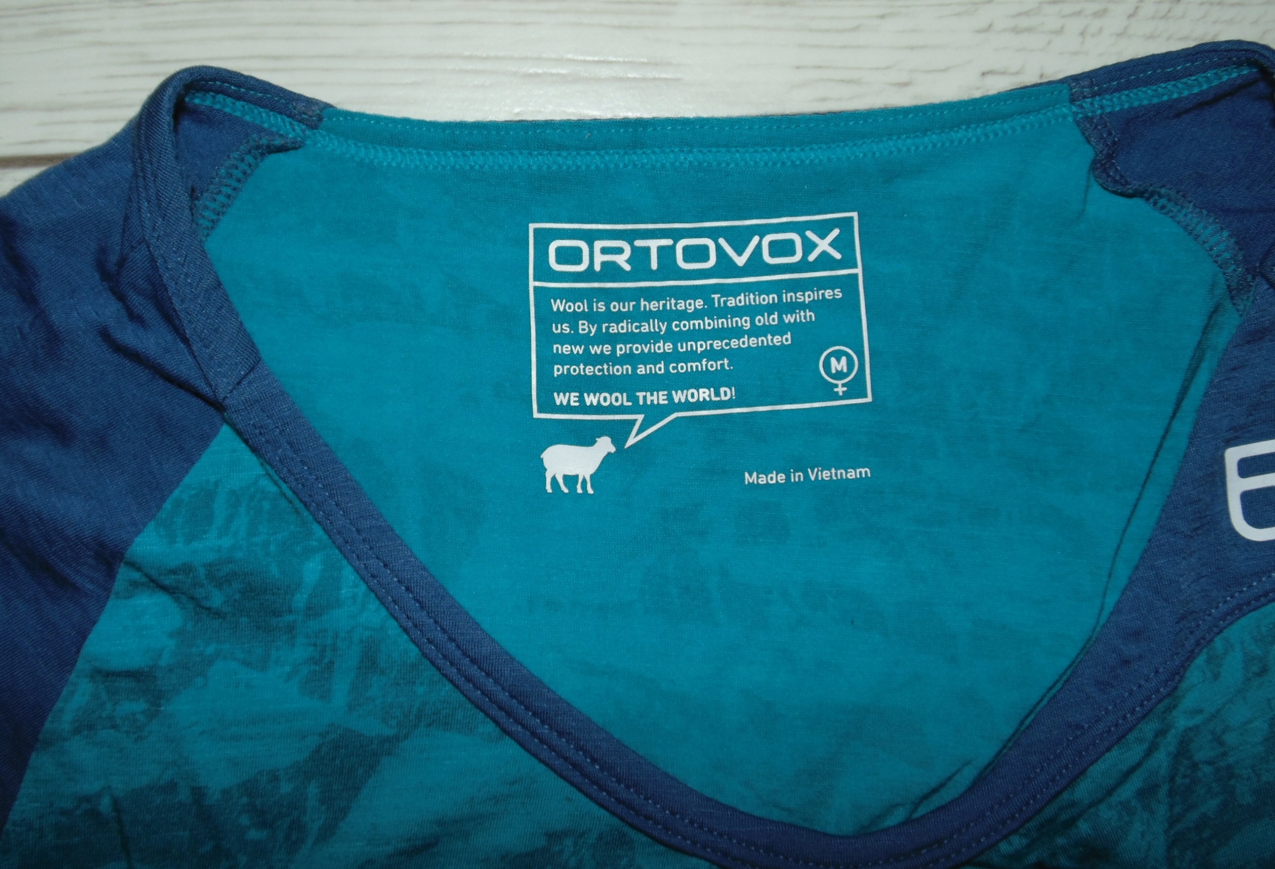 ORTOVOX KOSZULKA DAMSKA WEŁNA MERINO r. S / M Kolekcja MERINO WOOL