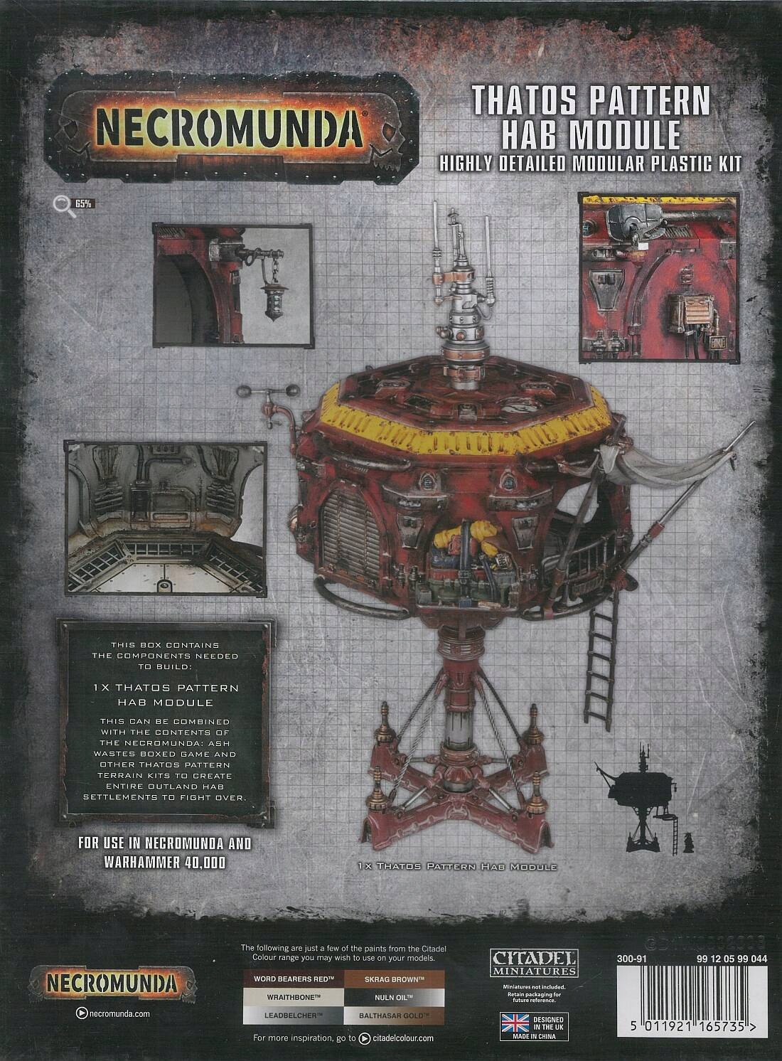 Necromunda Thatos Pattern Hab Module System Warhammer 40000