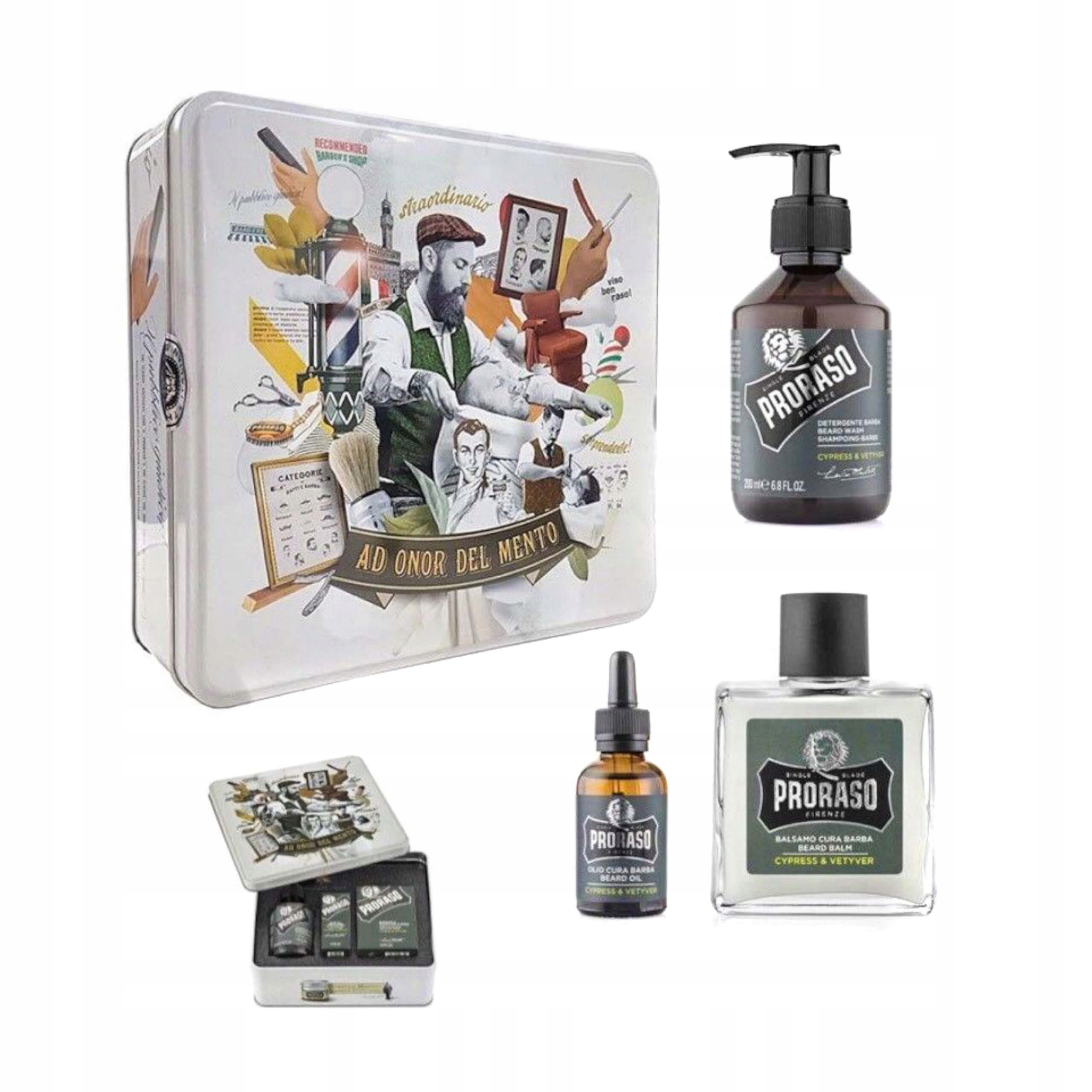 Proraso sada na vousy Cypress Vetyver