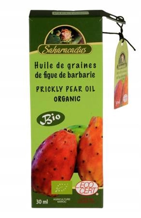 Olej opuncji figowej BIO ECOCERT 30ml SAHARACACTUS Kod producenta 5905279508651