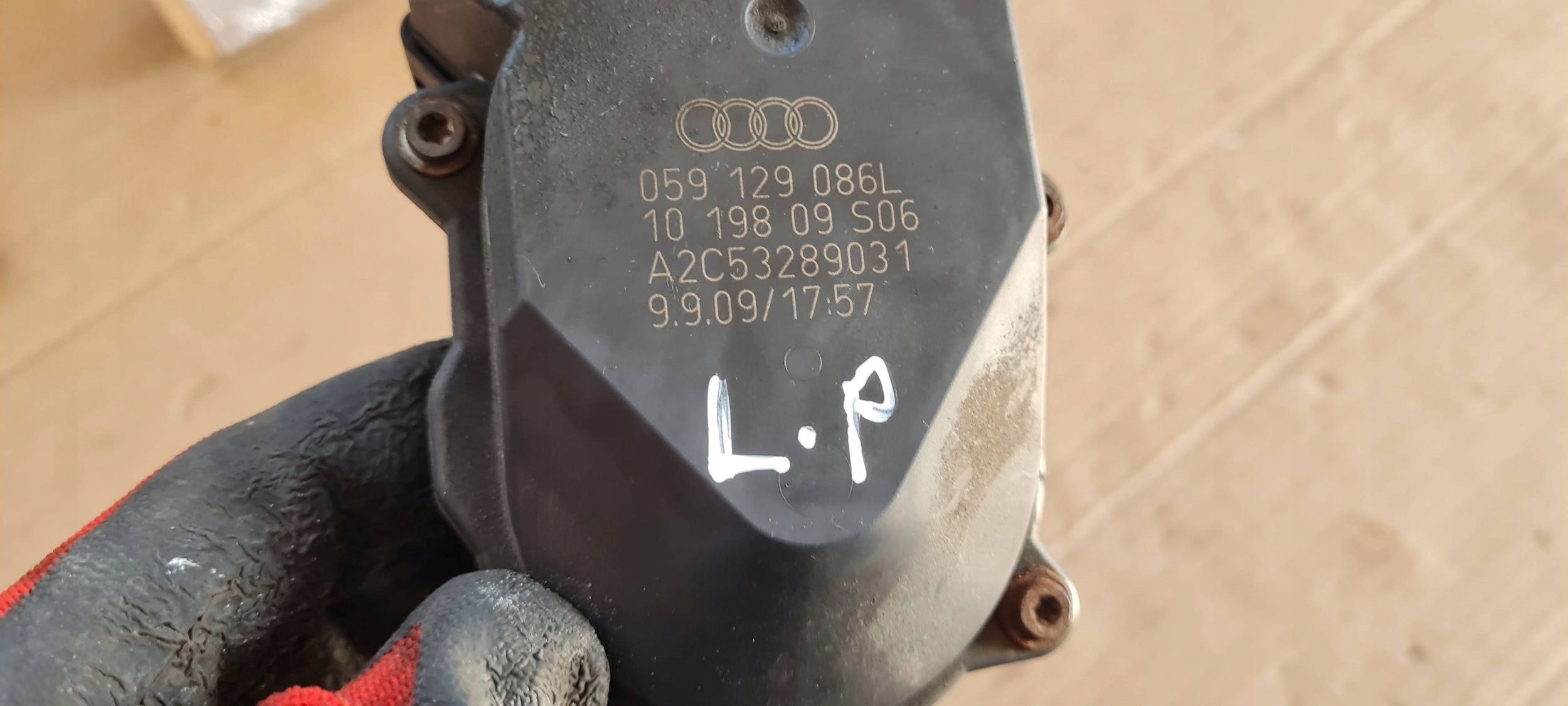 A6 C6 LIFT régulateur aspiration 2.7 3.0 TDI 059129086L A4 B7 B8 A5