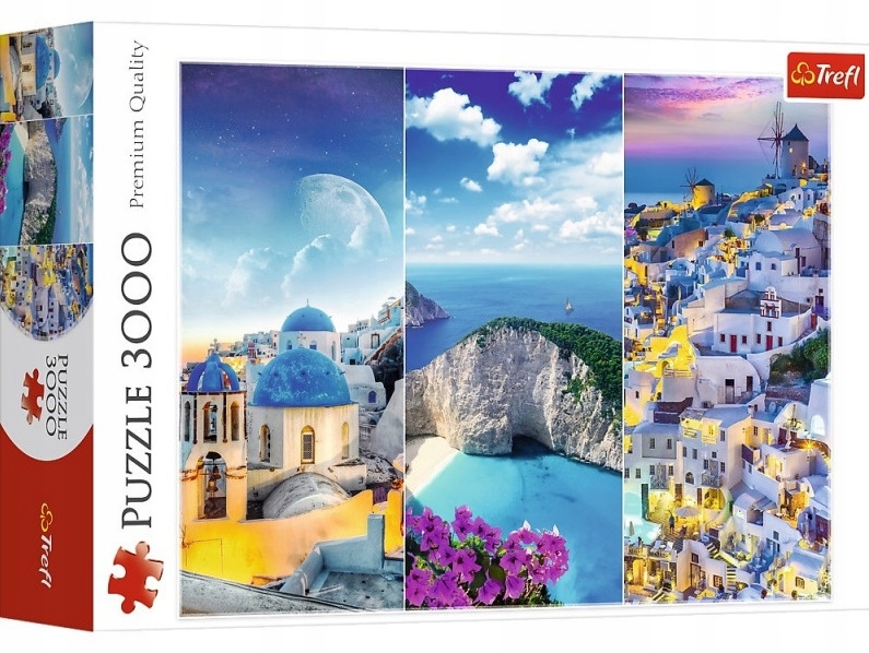 

Puzzle Greckie wakacje 3000 el. Trefl