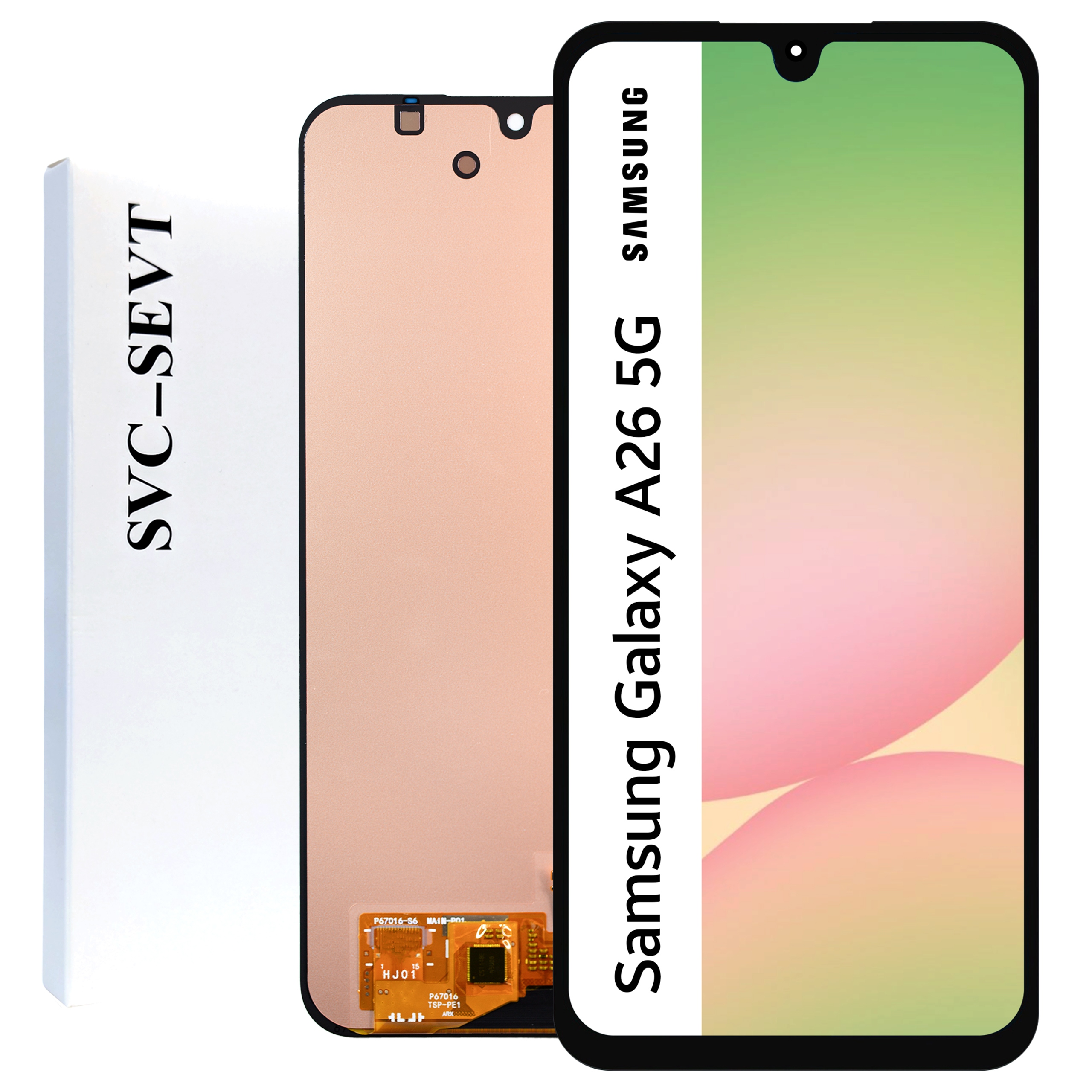 SM-A266B SM-A266U LCD pre Samsung A26 5G Displej Snímač Originál Zila