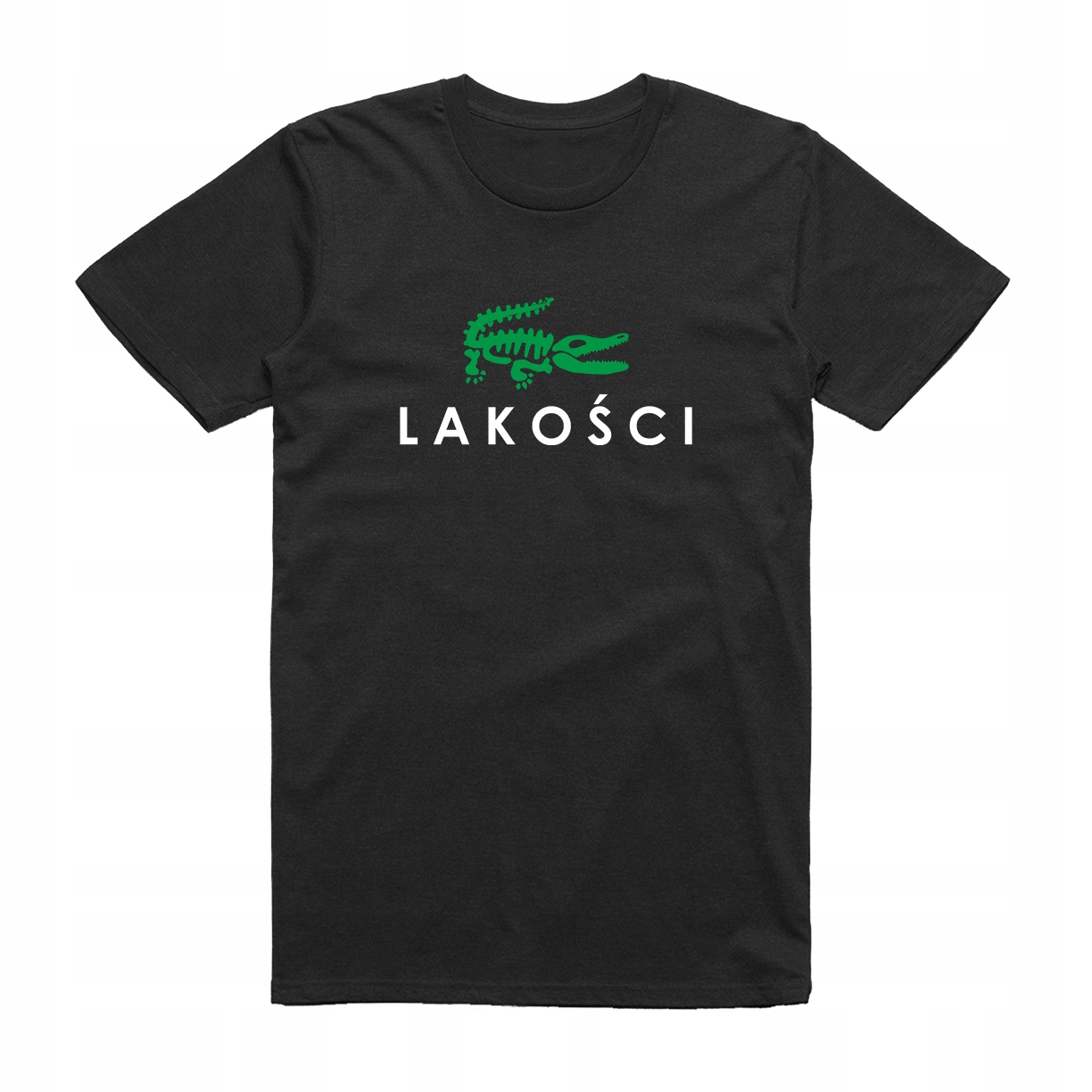 

XL- Koszulka T-shirt Lakości Parodia Krokodyl