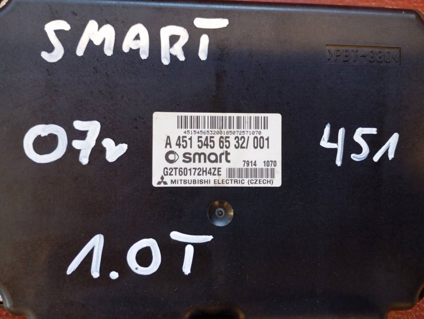 SMART ForTwo 2 II 451 1.0 T 83KM 3B21 modulo Centralina cambio ingranaggi