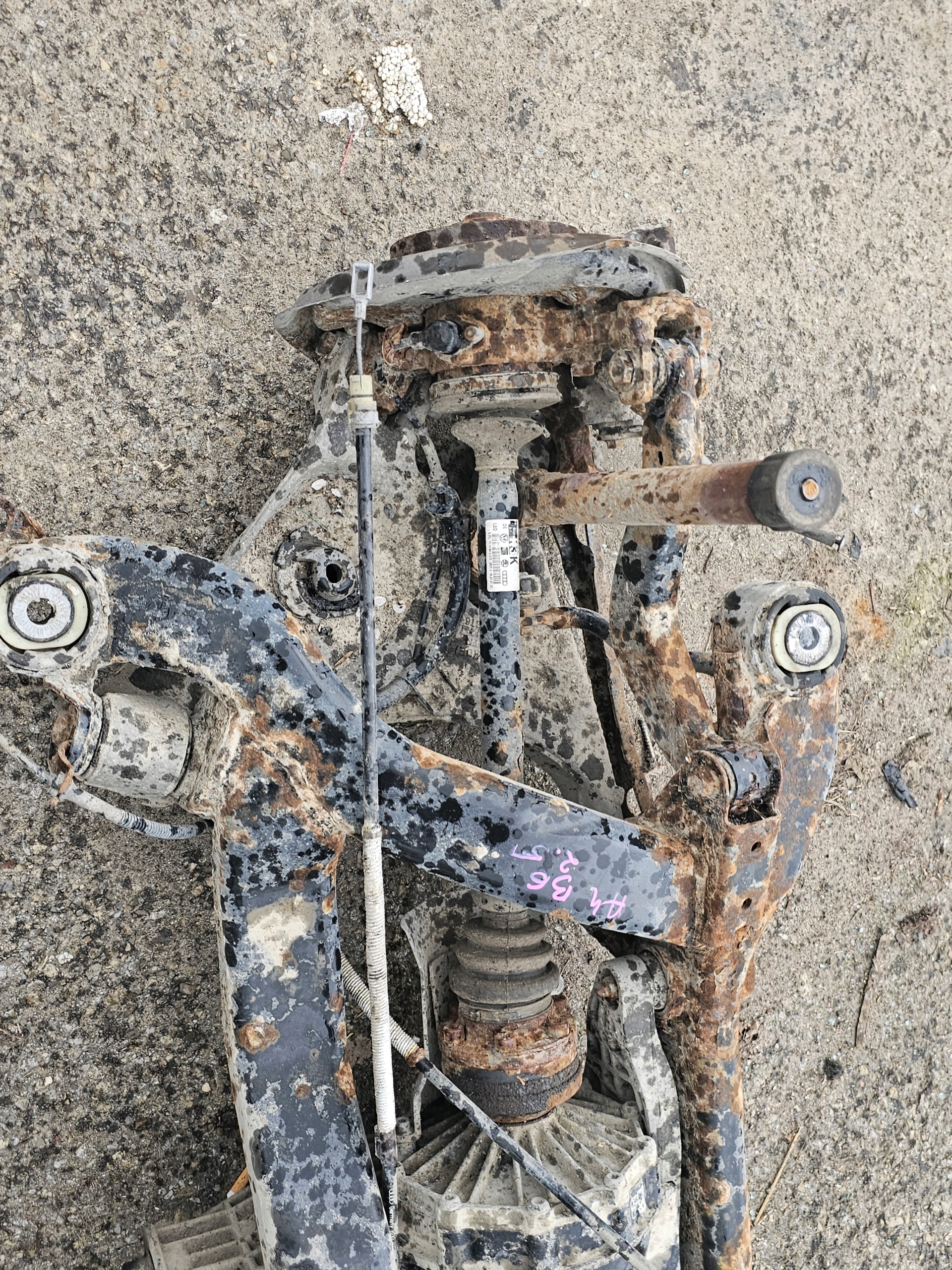 ZAWIESZENIE BELKA WÓZEK DYFER QWATRO AUDI A4 B6 A4 B7 2.5D Typ samochodu Niezdefiniowany Samochody dostawcze Samochody osobowe