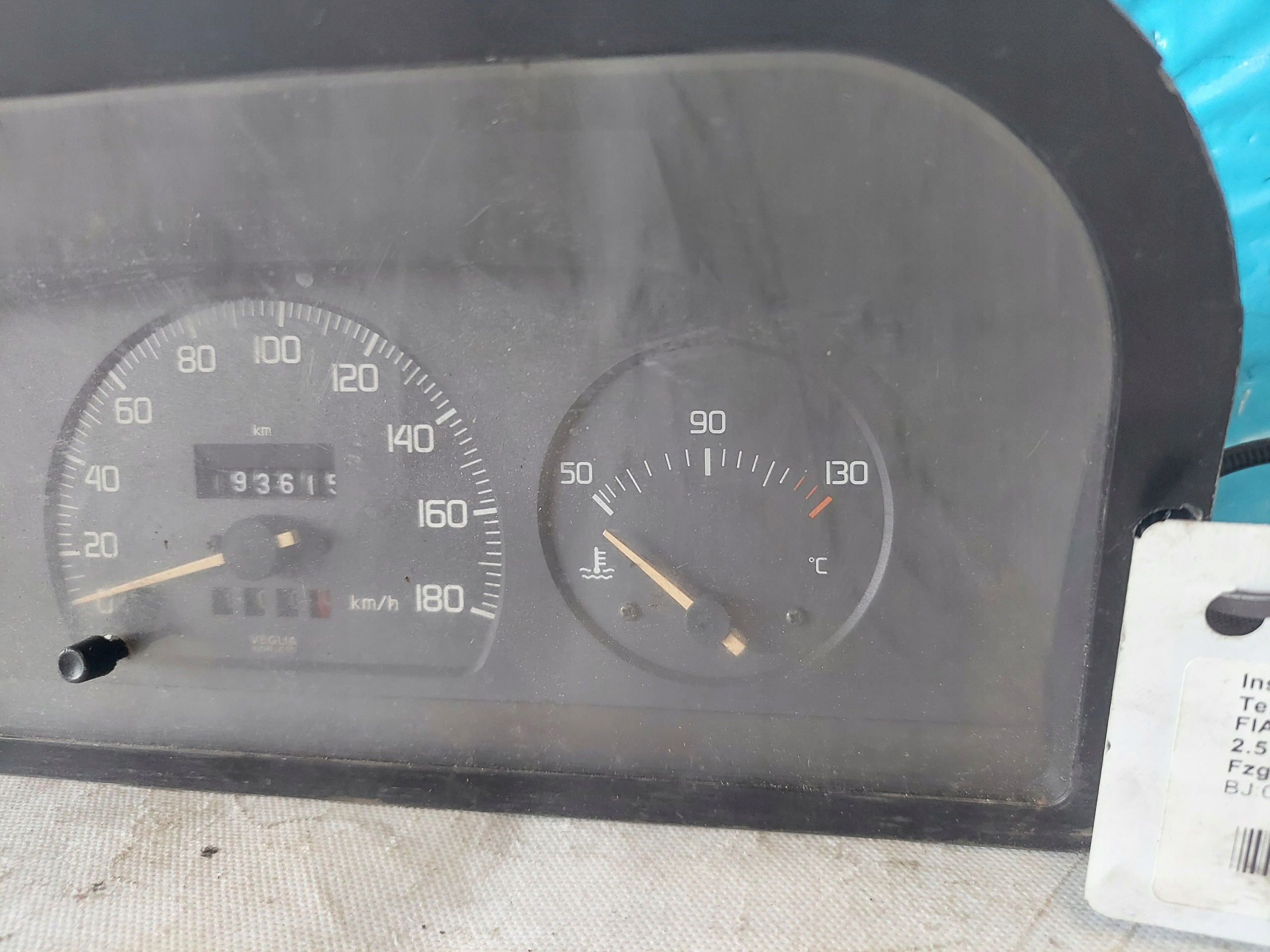 dials clock FIAT DUCATO 2.5 D 6047240050