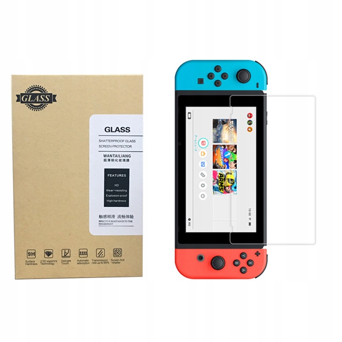 You2K Tempered glass 9H szkło hartowane na konsolę Nintendo Switch v1 v2