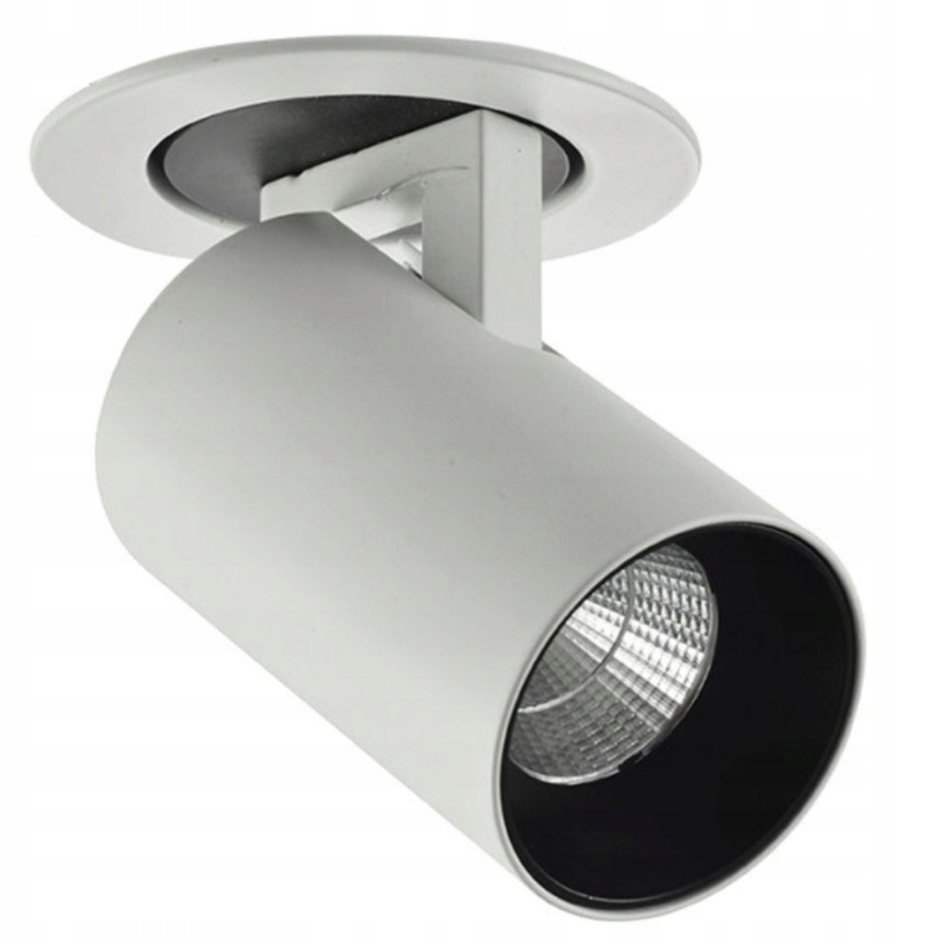 Podomítková stropní lampa bílá, spot do kuchyně ložnice nad ostrovem Luna