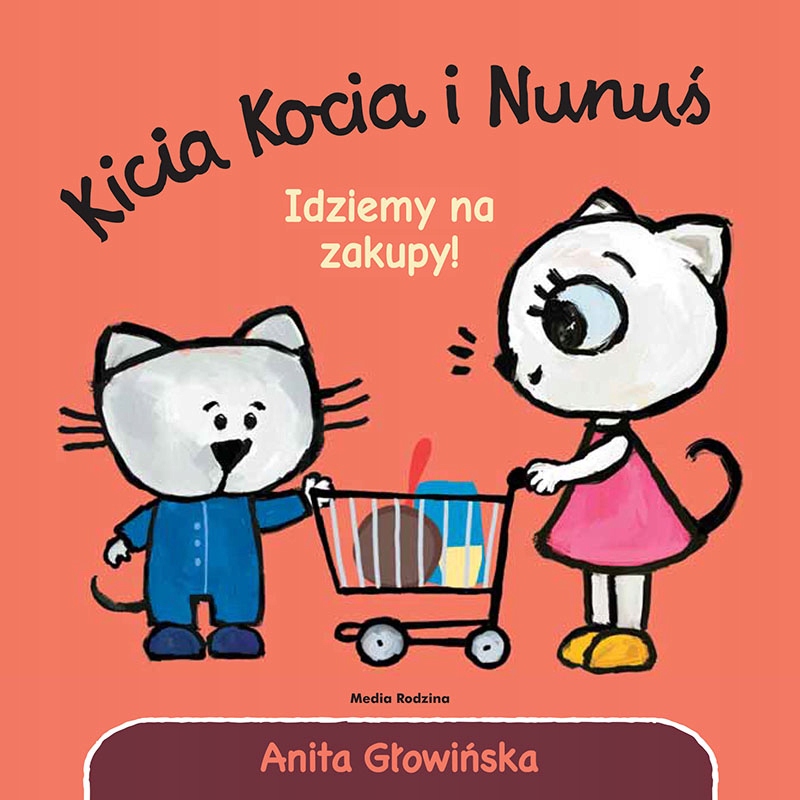 

Kicia Kocia i Nunuś Idziemy na zakupy! Karton Kd