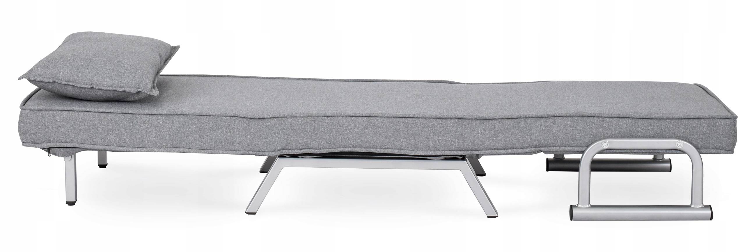 Fotel Wypoczynkowy Rozkładany Tapicerowany Do Spania Salonu Szary BART Kolor korpusu inny kolor