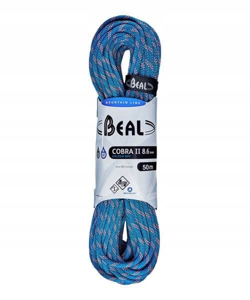 Dynamické lano Cobra Unicore 8,6 mm 50 m Dry Beal