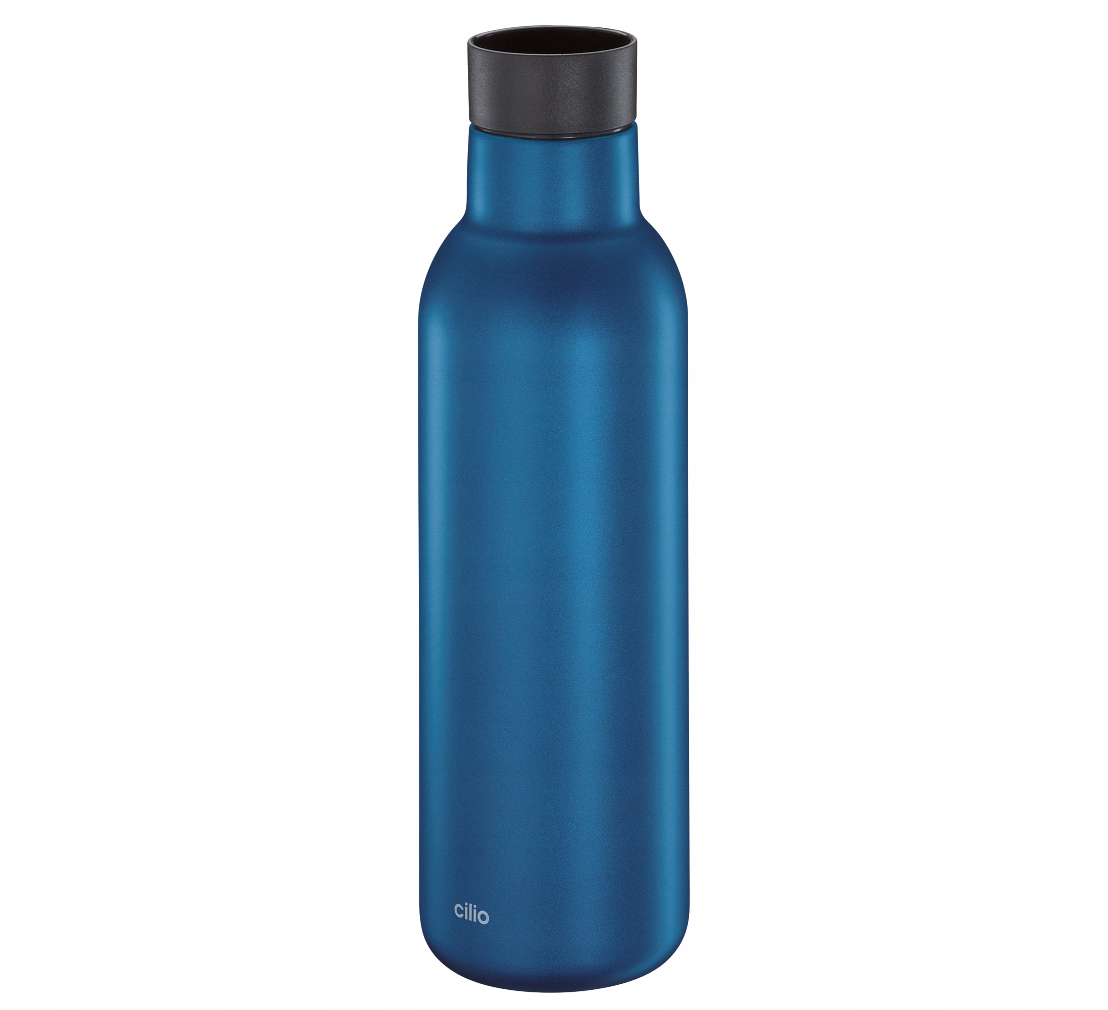 Termos Cilio termoláhev De Luxe 18h ocelová 450 ml modrá
