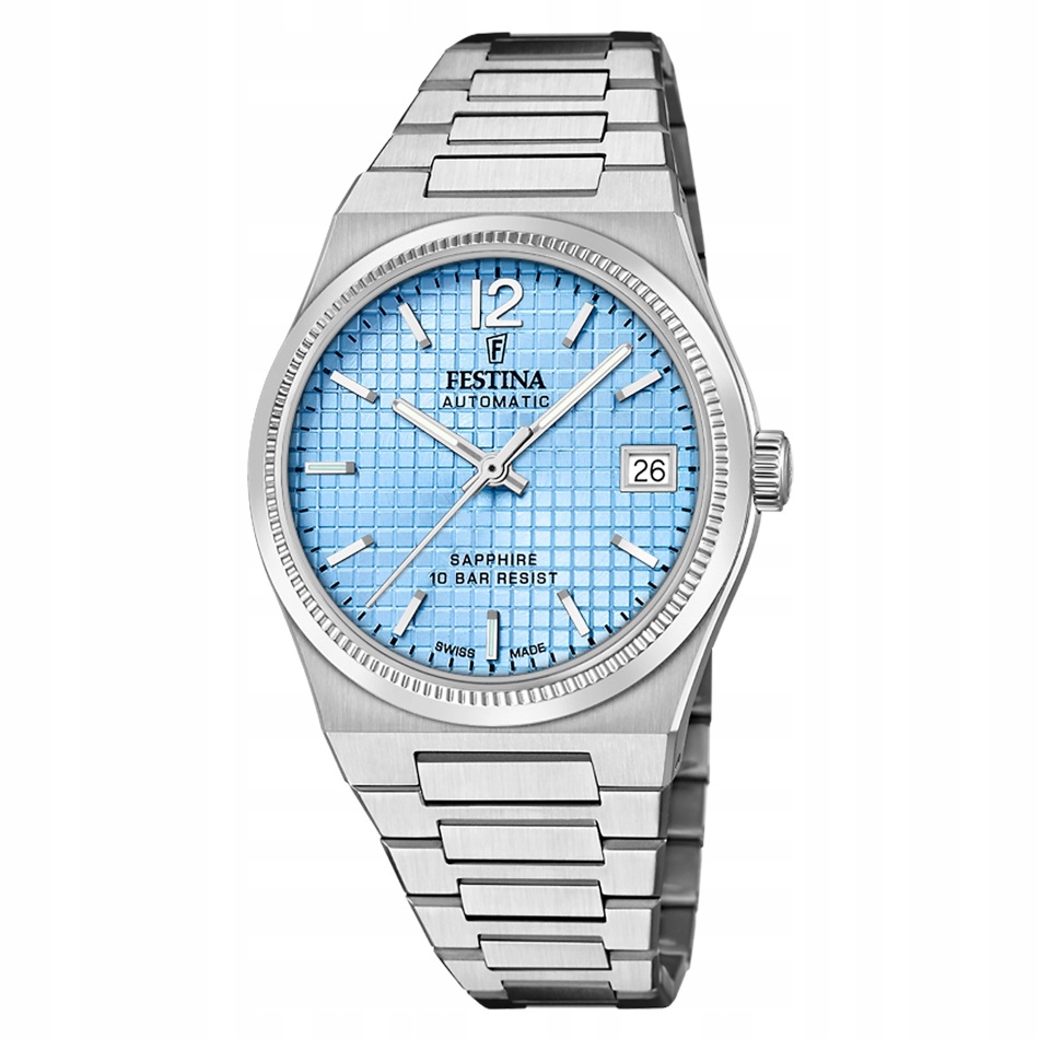 Festina Swiss Made 20029/2 Automatické hodinky s modrým ciferníkem