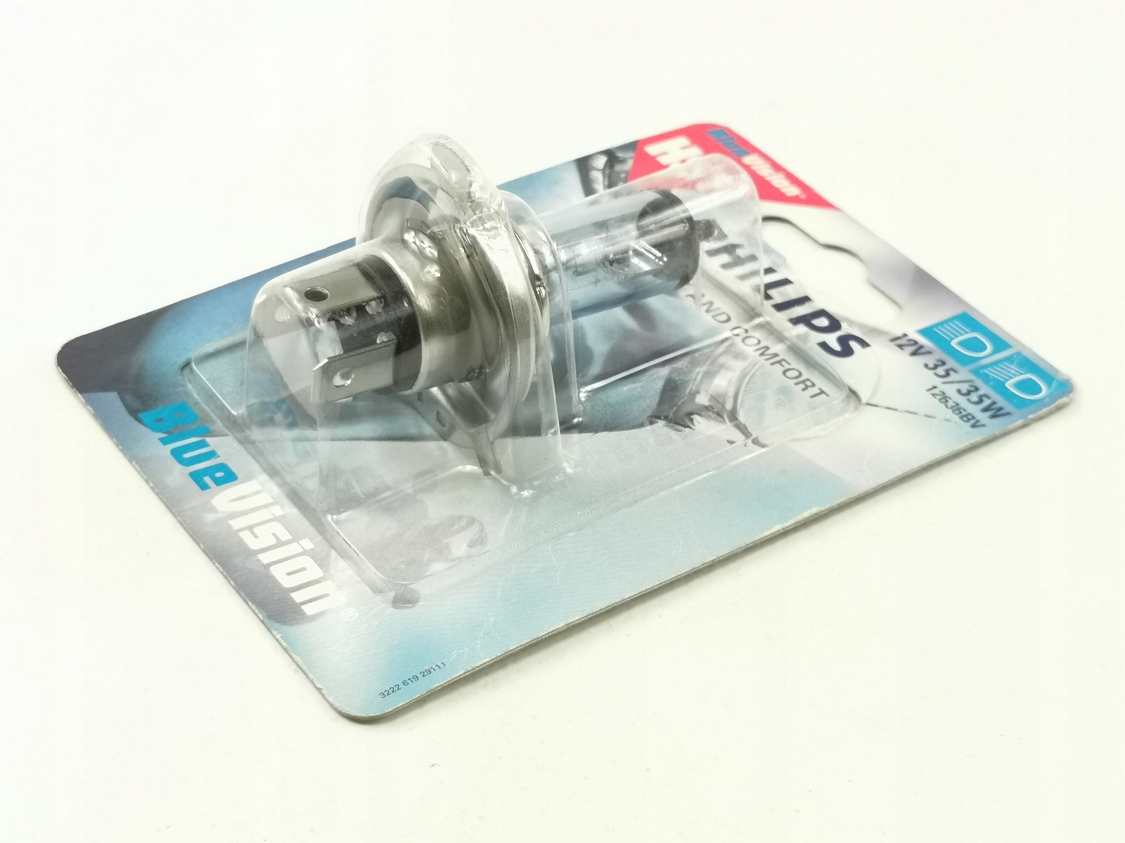 Żarówka Philips HS1 12636BV Blue Vision Headlight 12V 35W Typ HS1 / P43t