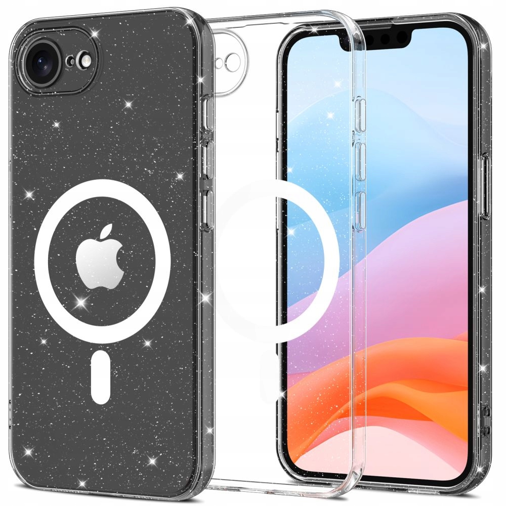 Brokatowe Dopasowane Etui Case Cover Obudowa Magsafe Na Iphone 16E 17E