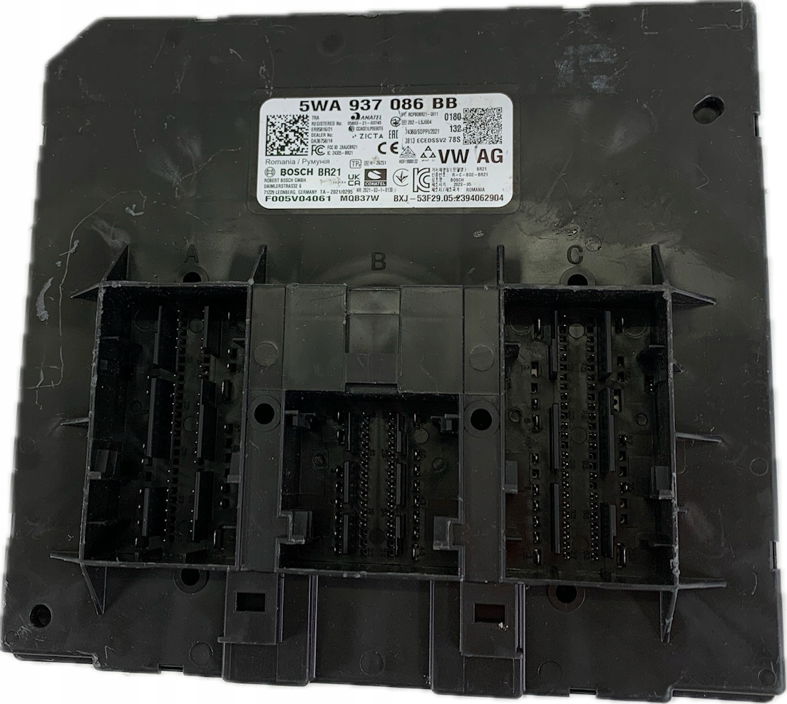 SEAT LEON IV 4 GOLF VIII 20- module control unit KOMFORTU 5WA937086BB