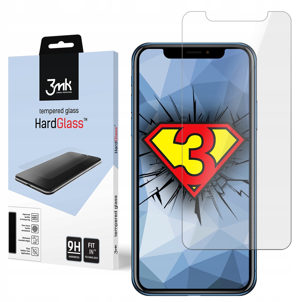 

9h Ochrona 3mk Szkło ------- dla Apple iPhone Xr