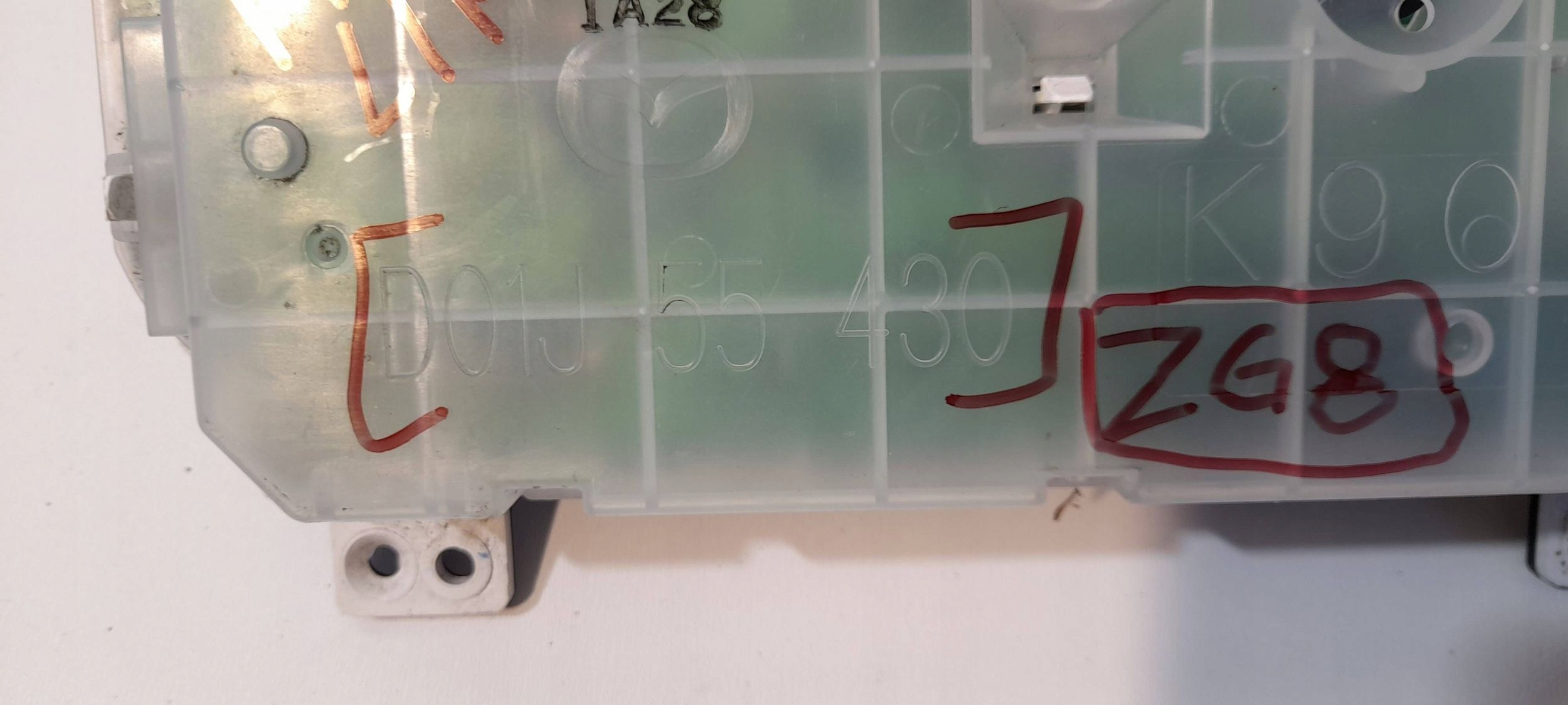 Mazda 2 DE Lift dials / Predkosciomierz D01J55430 (ZG8)