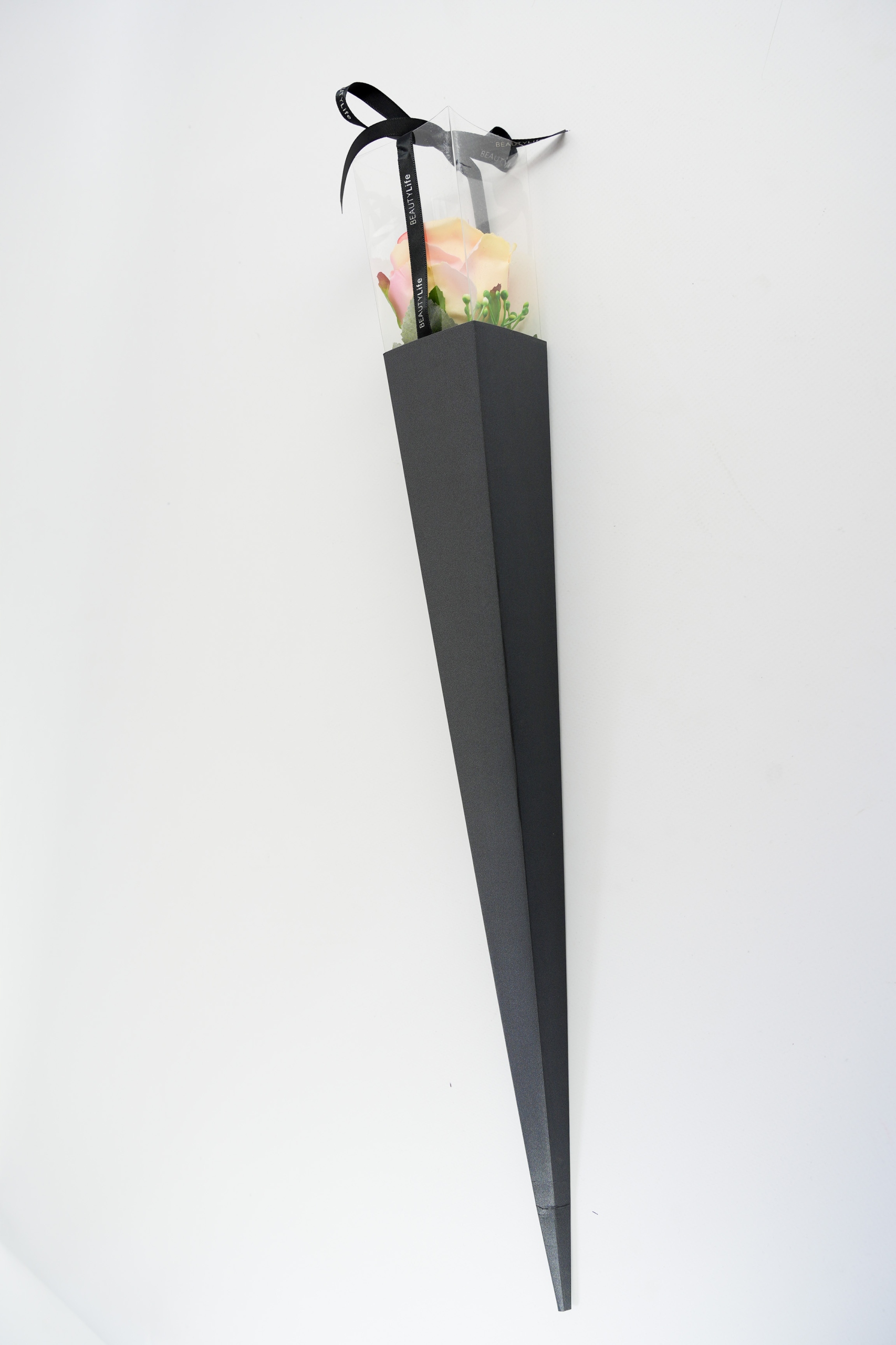 

Flower box na jedną różę czarny P10