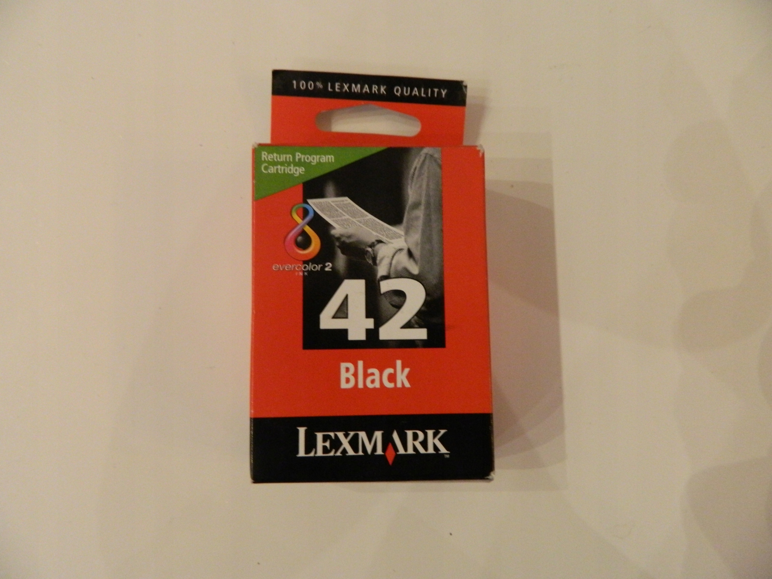 Inkoust Lexmark 42 Black Originál Z1520, X-4850/6570/9570