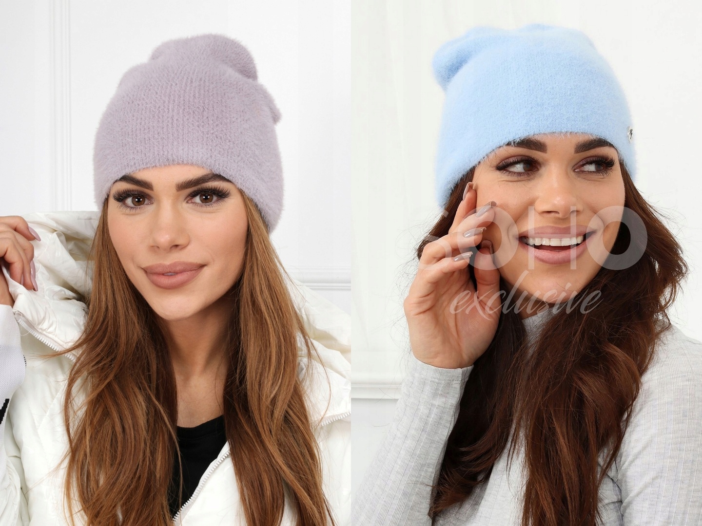 CZAPKA ALPAKA GŁADKA DAMSKA CIEPŁA WYGODNA DAMSKA SPORTOWA KOLORY 2110 Marka inna