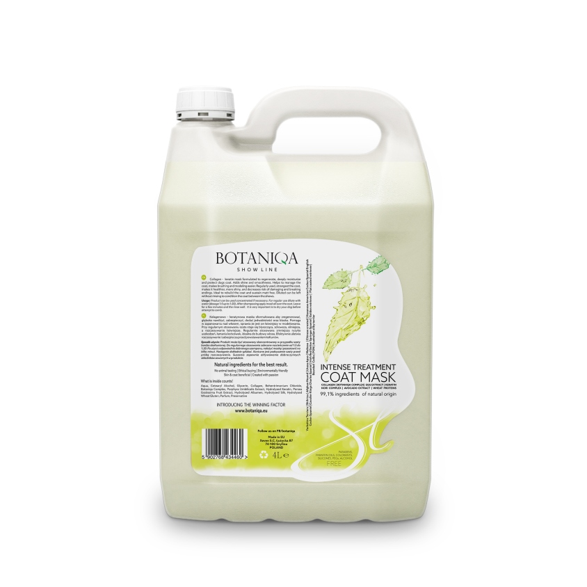 Botaniqa Show Line Intense Treatment Coat Mask 4 l York Shih Tzu Maltézská barva