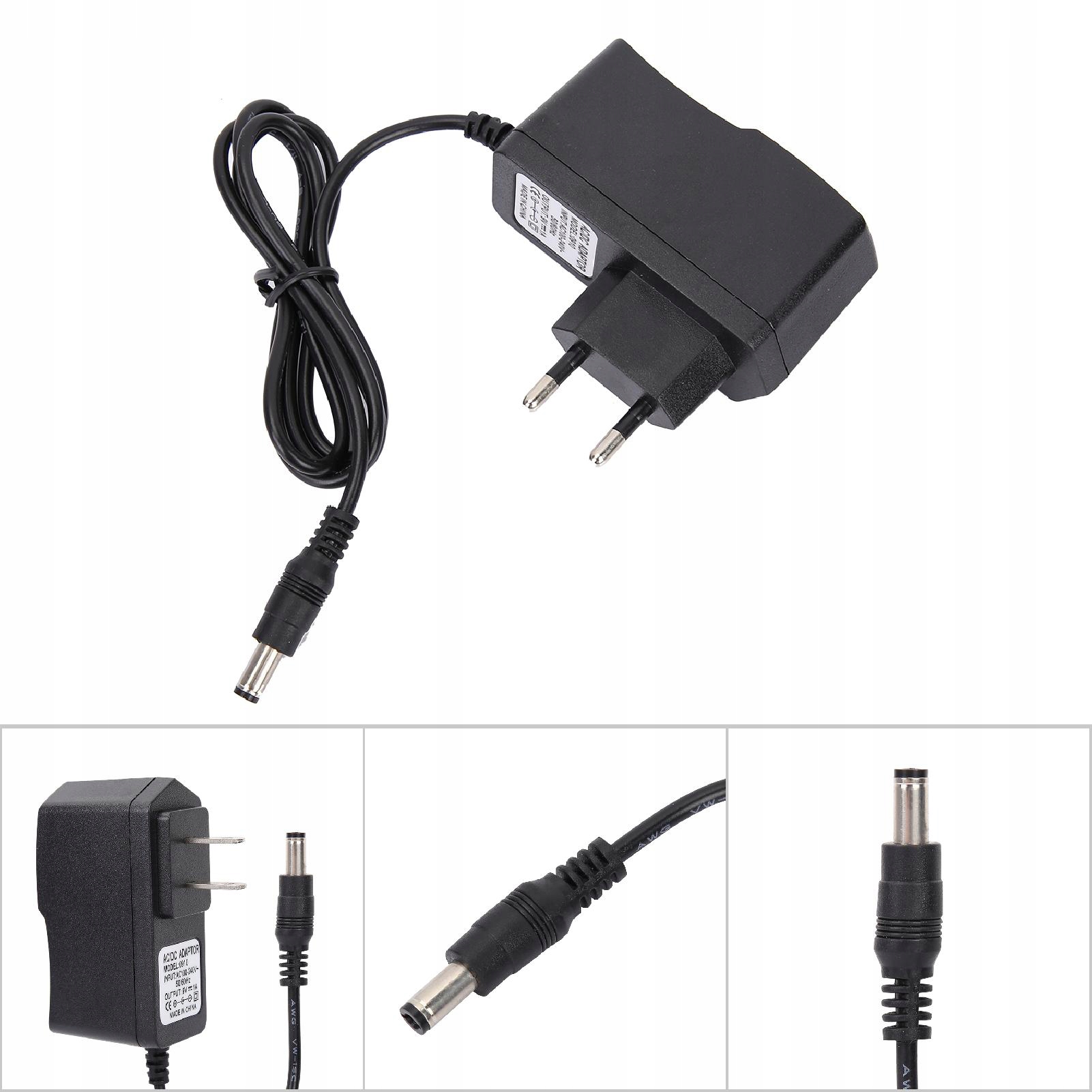 UNIWERSALNY ZASILACZ ZASILACZ 9V 100-240V Stan opakowania oryginalne